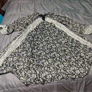 Free People Melody Laughter Floral Boho Swing Dress Multicolor Size XS